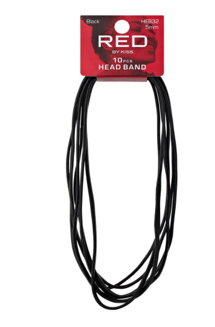 Red 5MM Headband 10 pcs #HEB32 - BPolished Beauty Supply