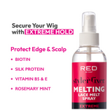 Red by Kiss Lace Melt Spray - Extreme Hold 8 oz #ALU08 - BPolished Beauty Supply