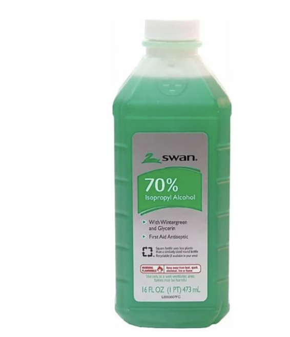 Swan Alcohol Wintergreen 16 oz - BPolished Beauty Supply