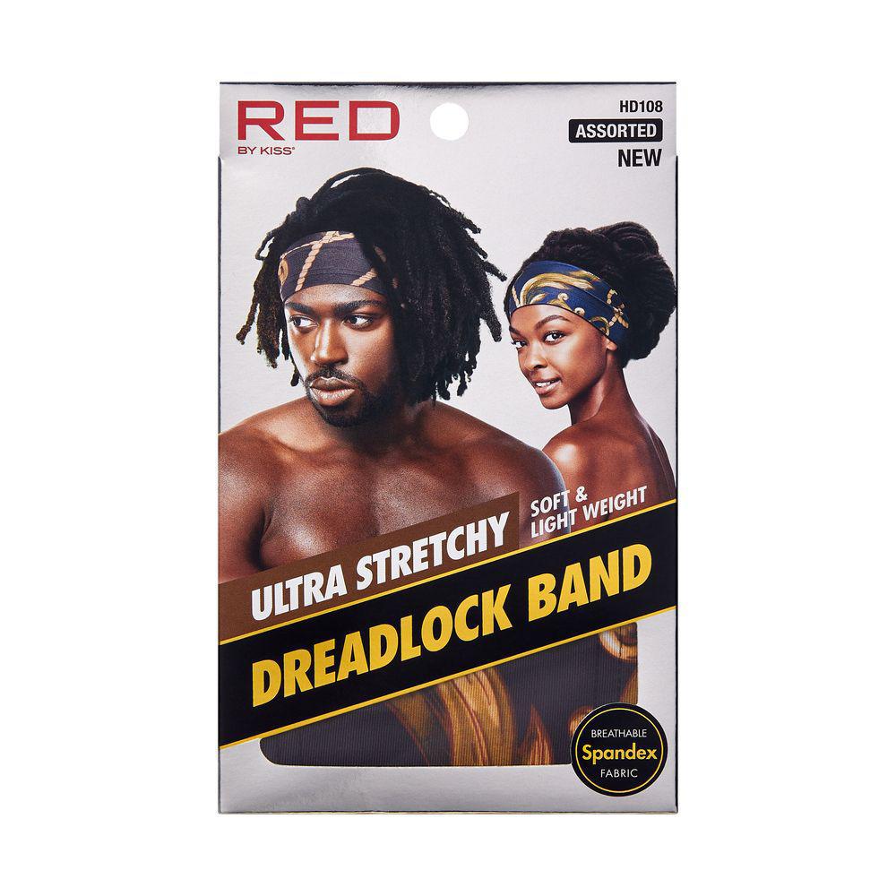 Red Spandex Dreadlock Tube & Band (HD105-108) - BPolished Beauty Supply