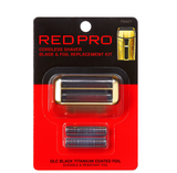 RED Cordless Shaver's Blade & Foil Replacement Kit - Matte Gold #PSA01 - BPolished Beauty Supply
