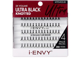 iEnvy Black Knot Free Medium Multi Pak  - 280 Individual Lashes #KPEM03UB - BPolished Beauty Supply