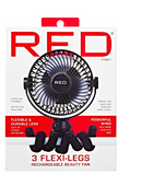 3 Flexi Legs Beauty Fan, Black