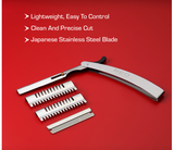 Red Stainless Steel Hair Shaper with 1pcs Blade #HS12 - BPolished Beauty Supply