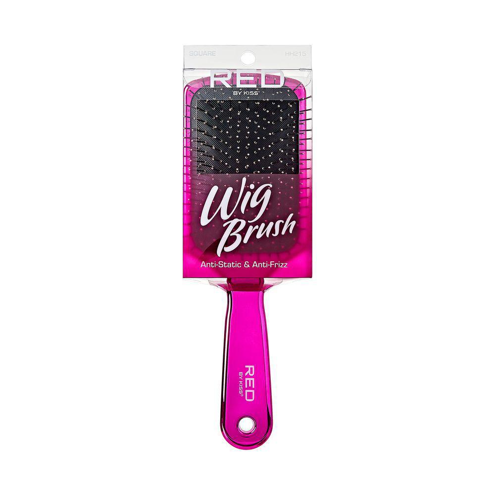 RED Square Wig Brush #HH215 - BPolished Beauty Supply