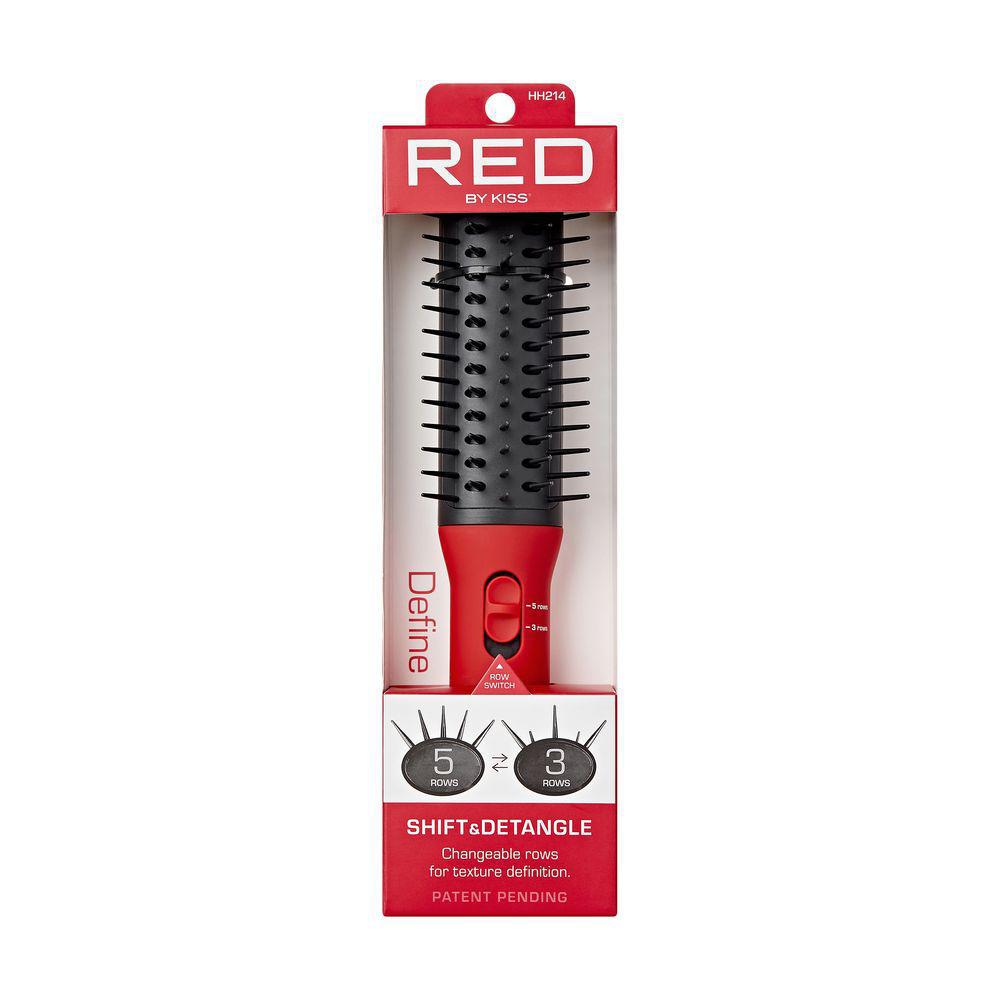 RED ShiftNDetangle Hairbrush #HH214 - BPolished Beauty Supply