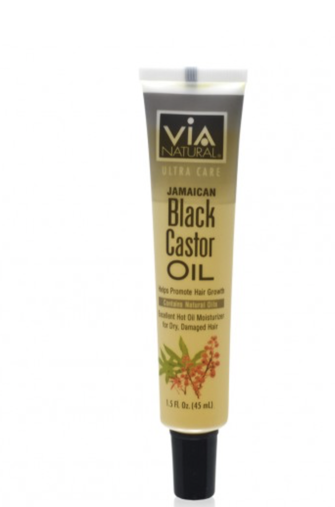 VIA Natural Black Castor Oil 1.5 oz - BPolished Beauty Supply