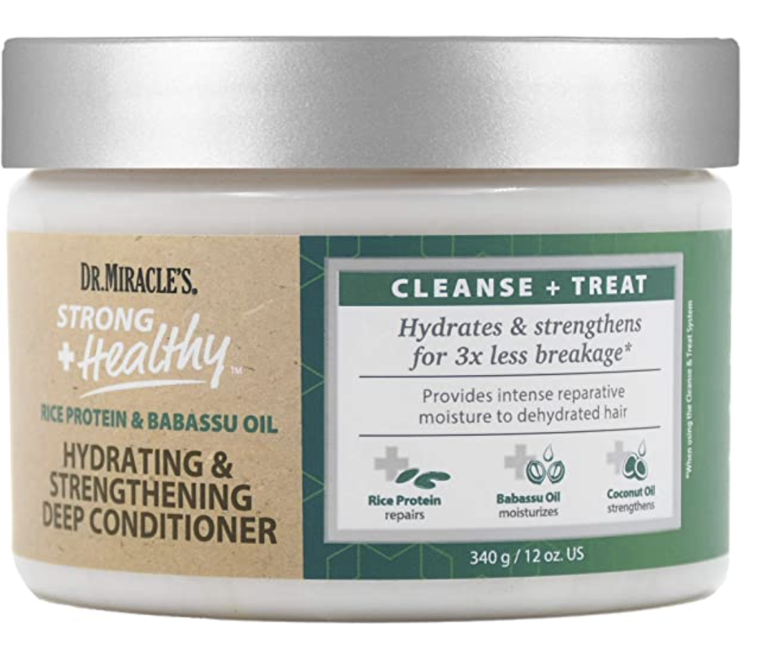 Dr. Miracle's Strong + Healthy Length Retention Leave-In Cream 12 oz - BPolished Beauty Supply
