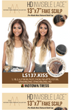Motowntress HD Invisible 13x7 Fake Scalp LS137.KISS - BPolished Beauty Supply