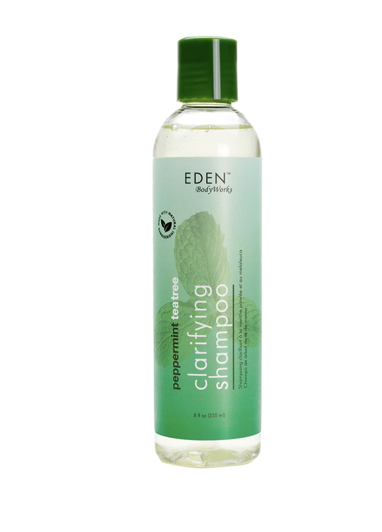 Eden BodyWorks Peppermint Tea Tree Shampoo 8 oz & 2 oz - BPolished Beauty Supply