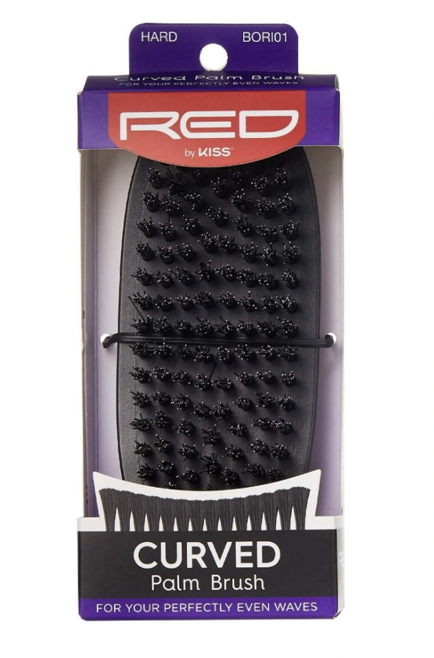 Kiss - Red Professional Bristle Styling Brush (BOR11)