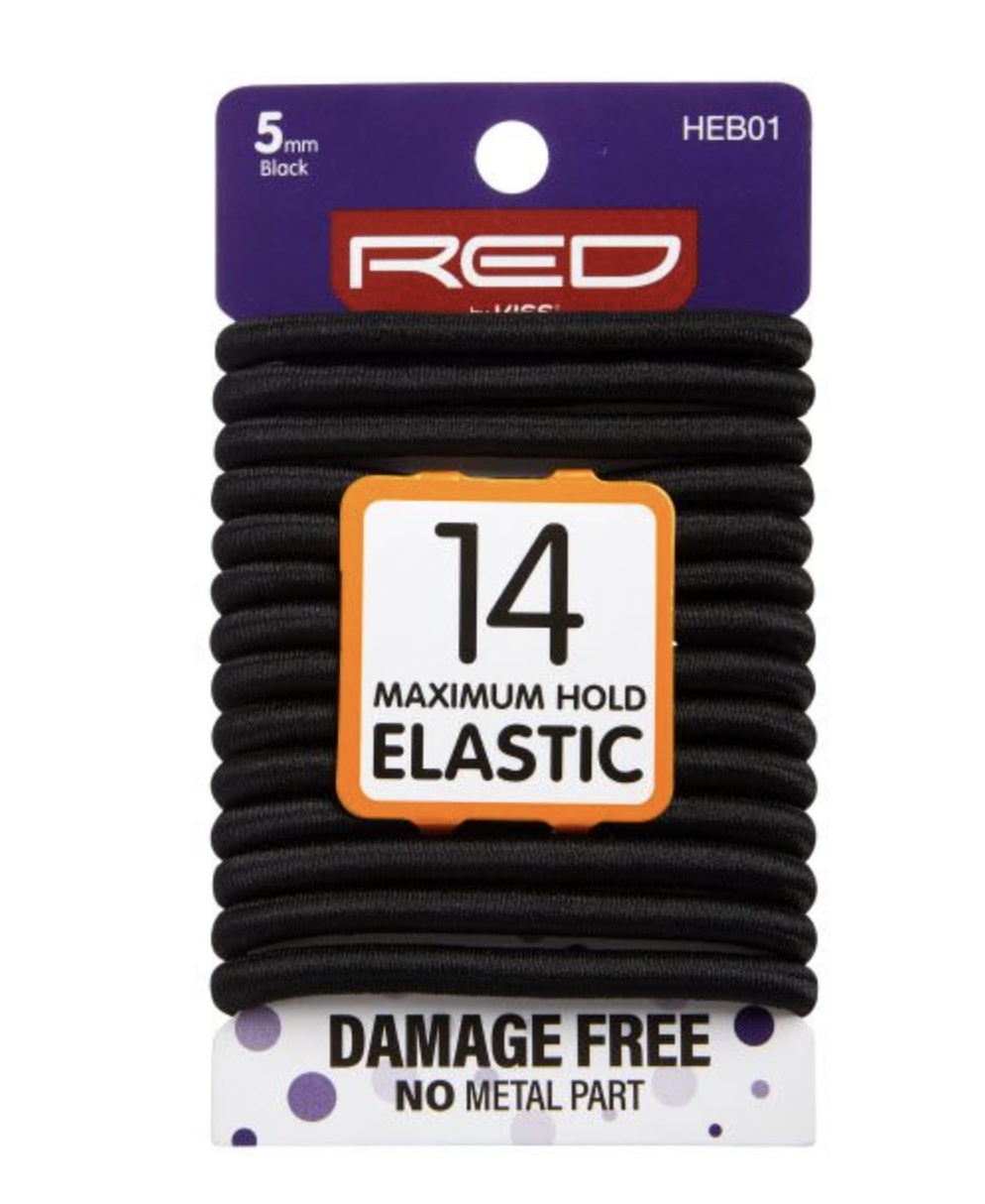 RED Elastic Band 14/ct, 5 #HEB01