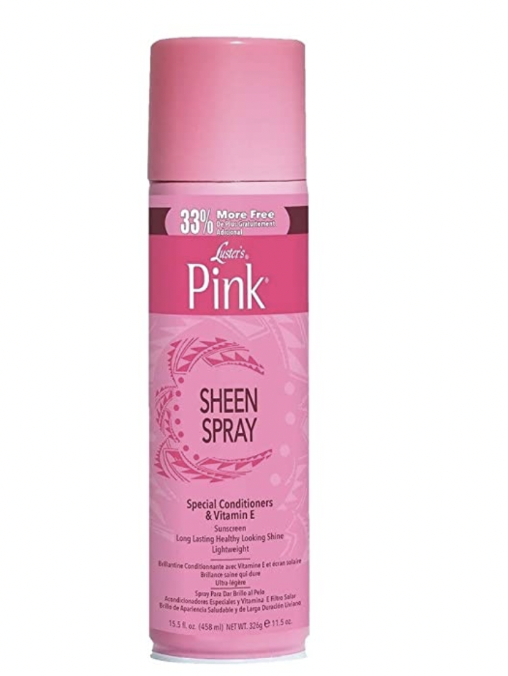 Lusters Pink Oil Sheen Spray (2 oz & 14 oz) - BPolished Beauty Supply