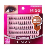 Kiss iEnvy Triple Black Knot Free Long 70 pc KPE06TB - BPolished Beauty Supply