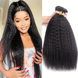 The Beauty of Kinky Straight Virgin Hair Bundles