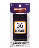 RED Elastic Band 36/ct, 2mm, 1 1/2"BK