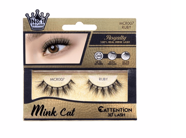 Ebin Mink Cat 3D Lashes (Assorted Kinds)