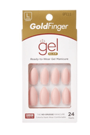 Kiss Gold Finger Glam Ready-to-Wear Gel Manicure