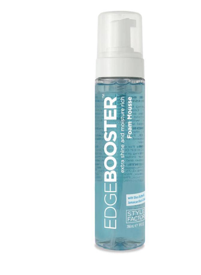 Style Factor Edge Booster Extra Shine Foam Wrap Moisture Rich Foam Mousse 9 oz