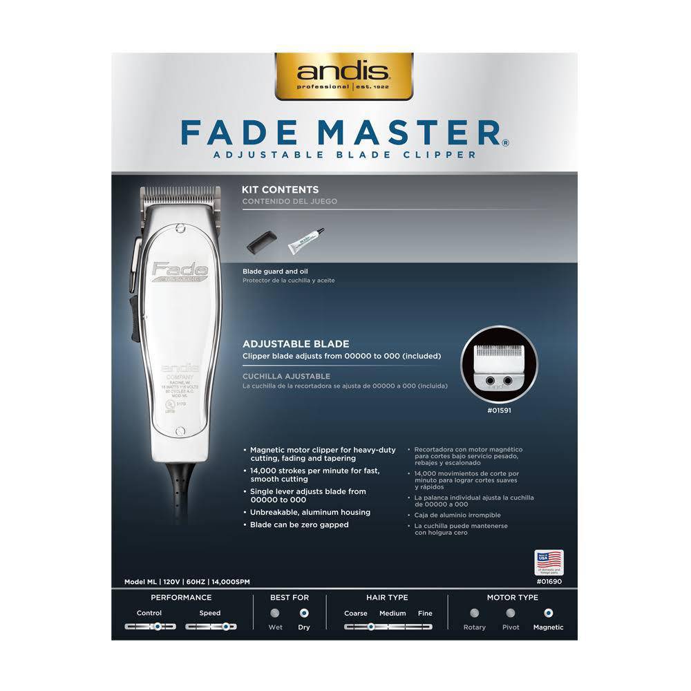 Andis Fade Master Clipper #01690