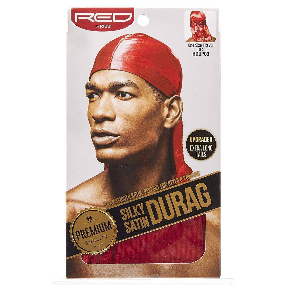 RED Silky Satin Durag (Various Colors) - BPolished Beauty Supply