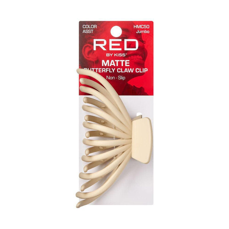 RED Butterfly Claw Clip Jumbo