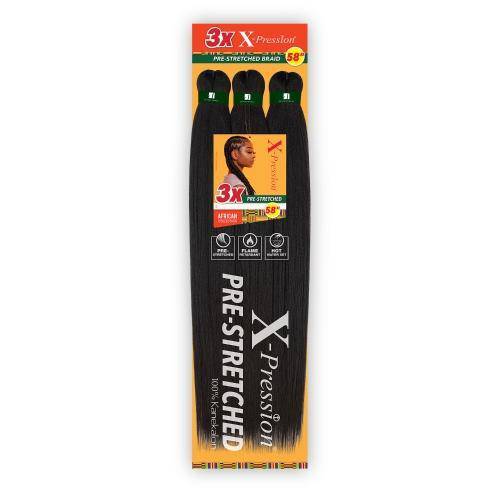 Sensationnel African Collection 3X X-Pression Pre-Stretched Braid 58"