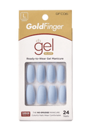 Kiss Gold Finger Glam Ready-to-Wear Gel Manicure