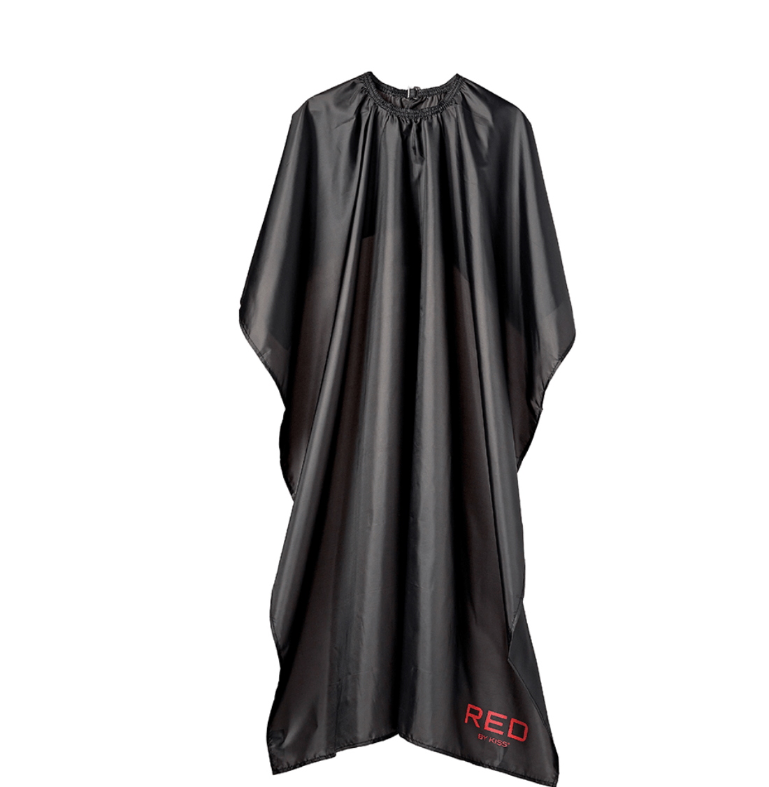 Red by Kiss Salon All Purpose Salon Cape, Black Nylon #SA03