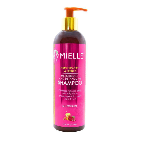 Mielle Organics Pomegranate & Honey Moisturizing and Detangling Shampoo (12 oz)