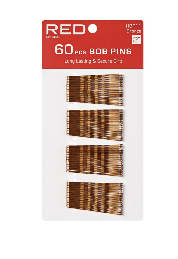 RED Bob Pins 2" 60CT Bronze #HBP11