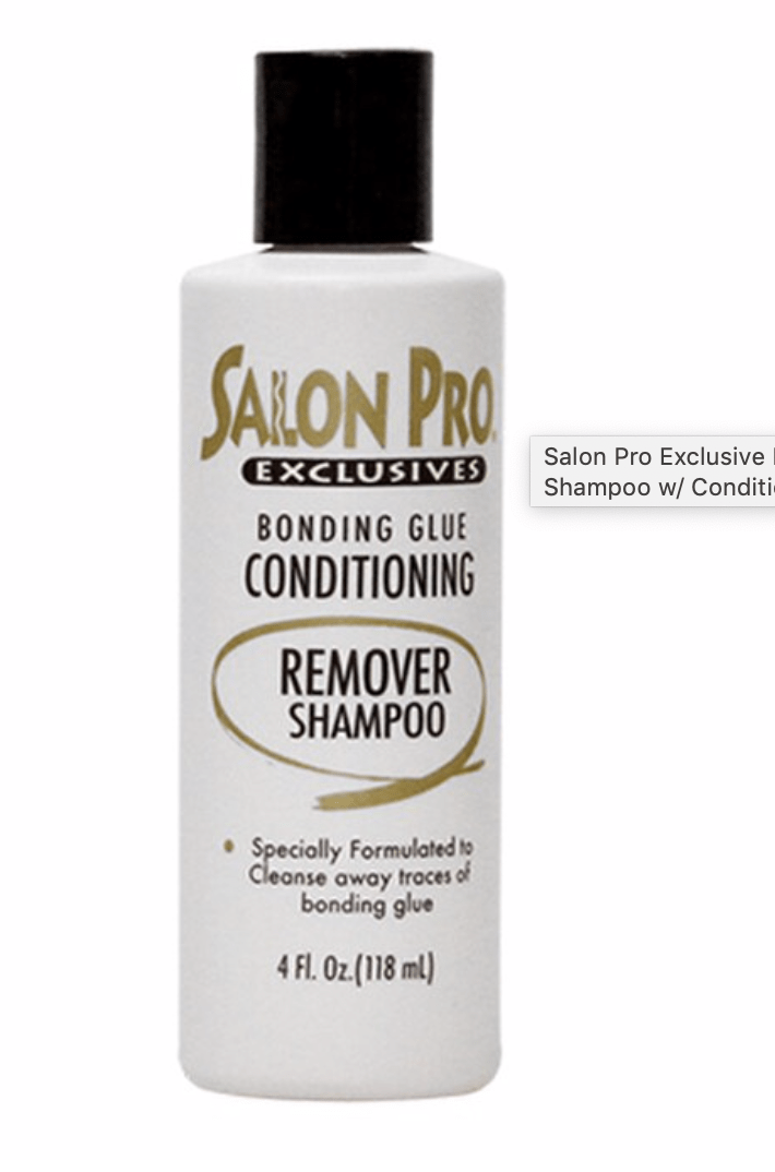 Salon Pro Exclusive Bonding Glue Remover Shampoo w/ Conditioner 4 oz - BPolished Beauty Supply