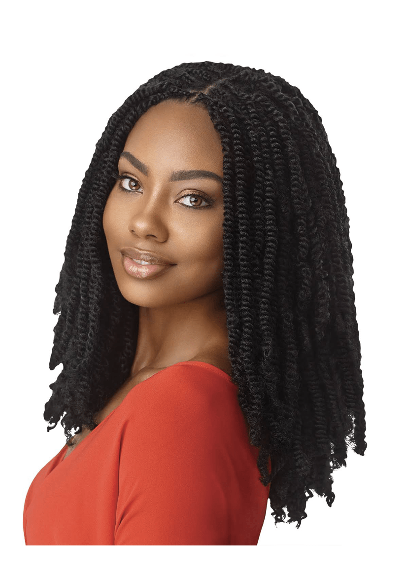 Outre X-Pression Twisted Up Crochet Braid - Afro Springy Twist 16"