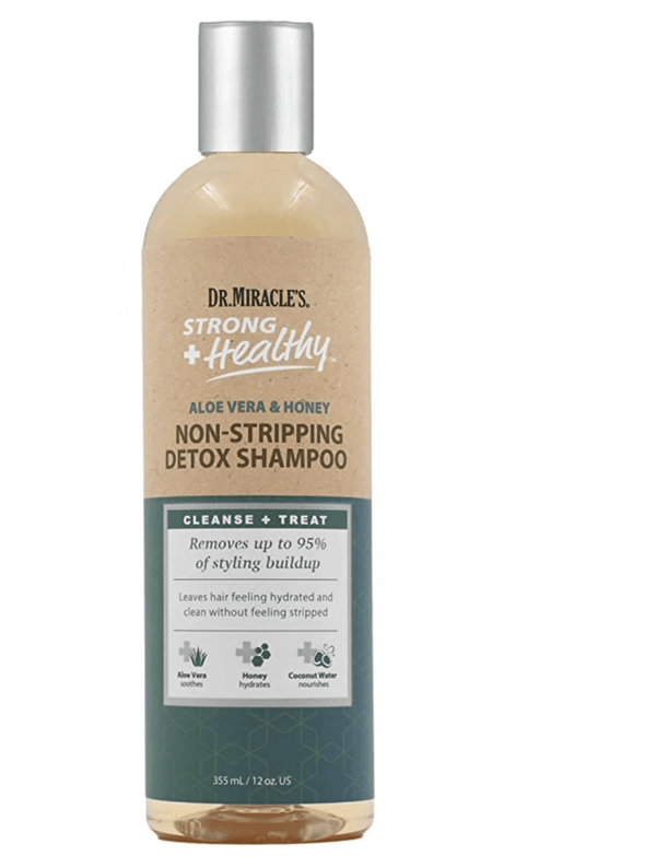 Dr. Miracle's Strong + Healthy Non-Stripping Detox Shampoo 12 oz