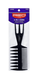 Kiss Red 3n1 Comb Large (Black) #HM59