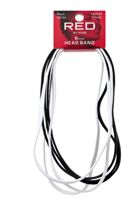 Red 10MM Headband 6 pcs #HEB35