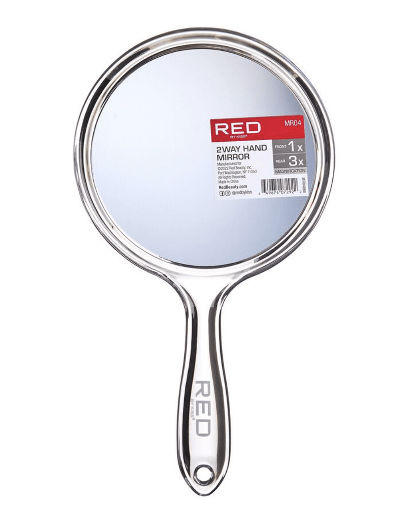 RED TV 2 Way Hand Mirror