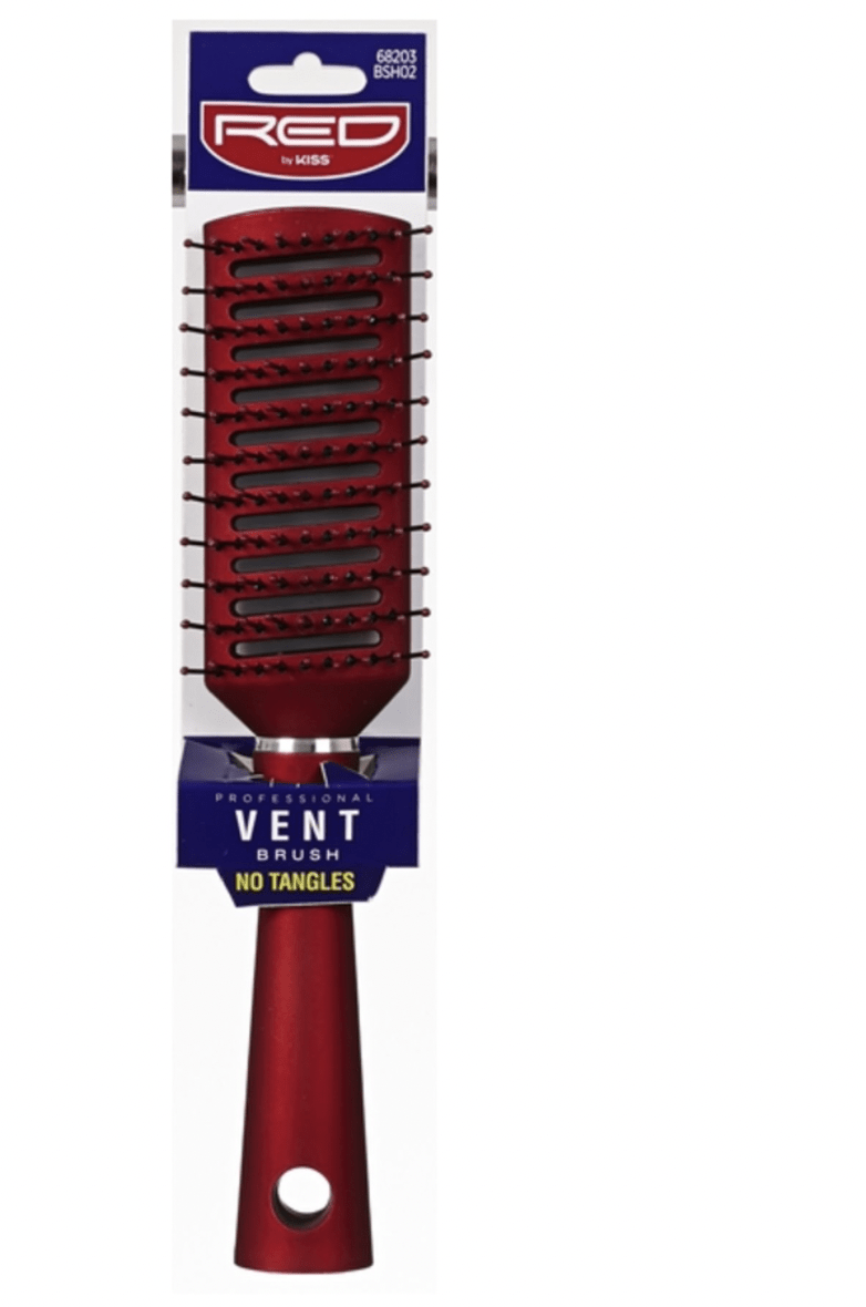 Red Professional Vent Brush