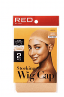 Red by Kiss Stocking Wig Cap (2pcs)