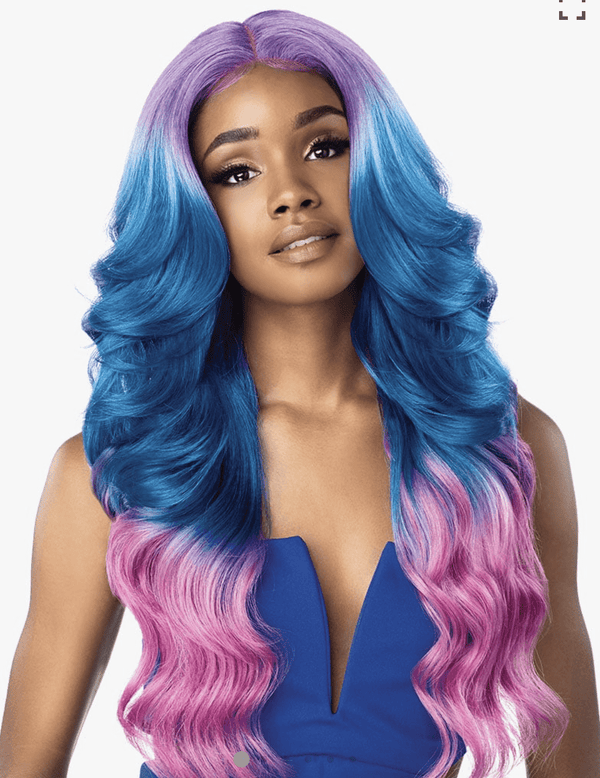 Sensationnel Empress Shear Muse Synthetic Lace Front Wig - Chana