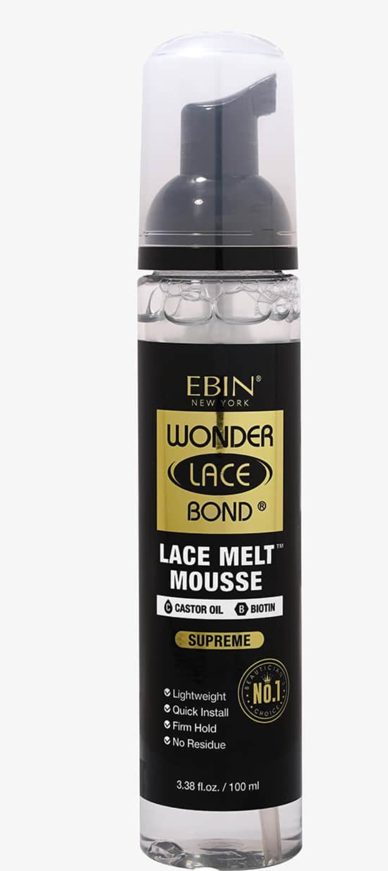Ebin Wonder Lace Bond Lace Melt Mousse 8.5 oz #WBLMF250 - BPolished Beauty Supply