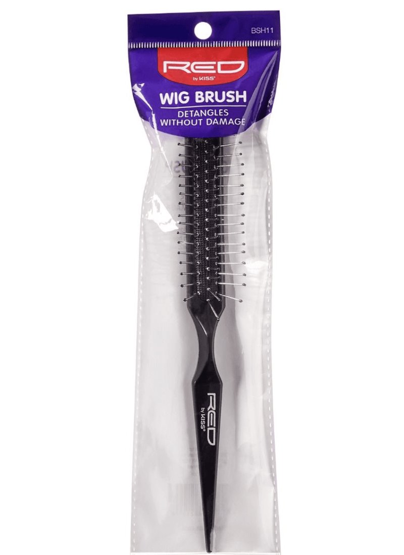 Red Kiss Wig Brush