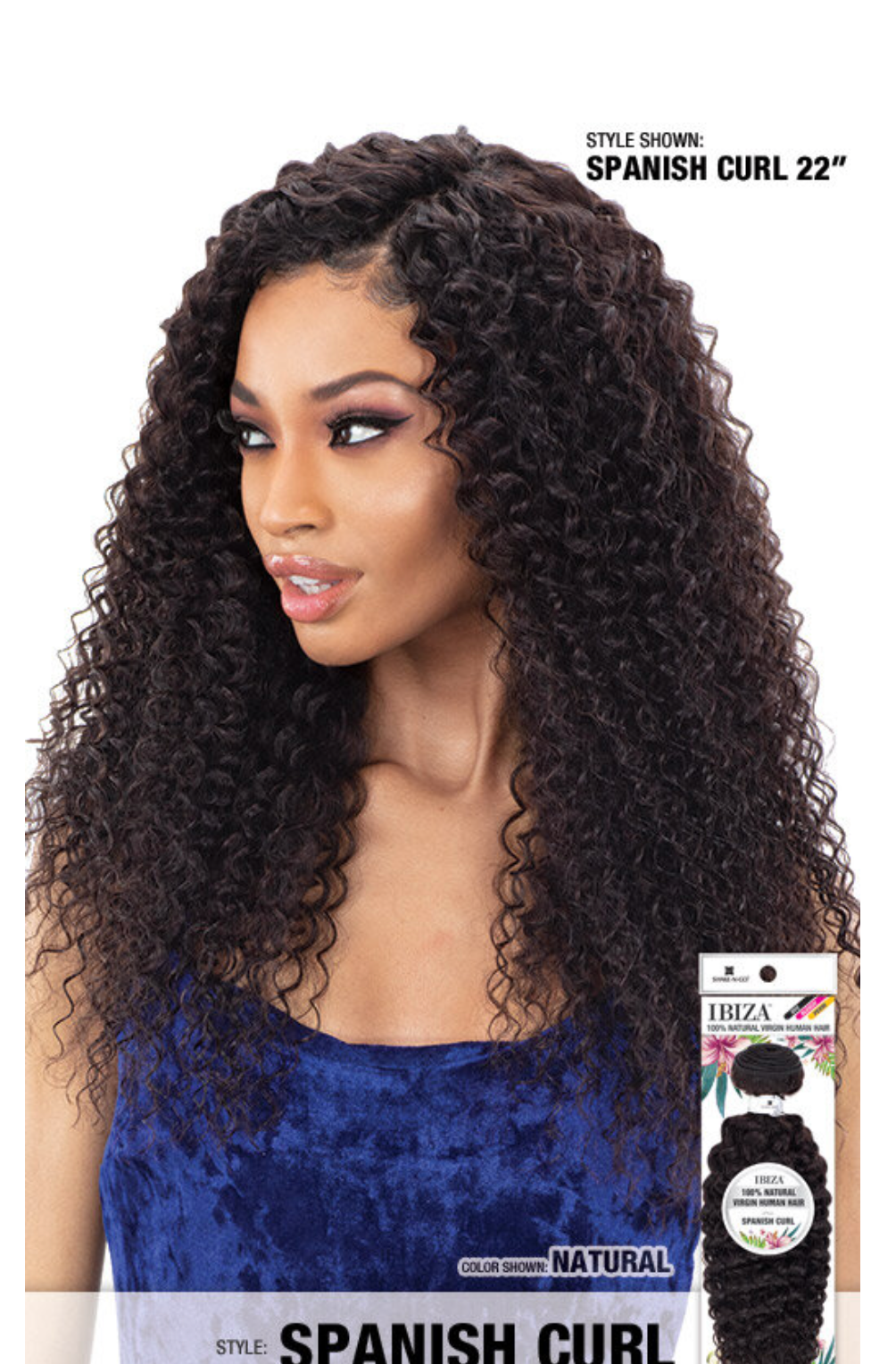 Shake-N-Go Ibiza 100% Natural Human Hair