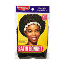 Red Wide Satin Assorted Bonnet