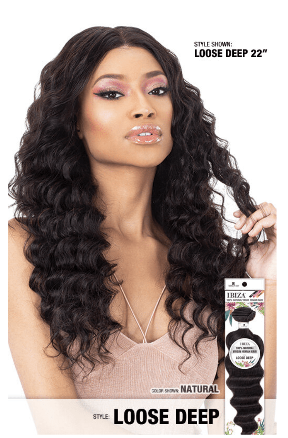 Shake-N-Go Ibiza 100% Natural Human Hair