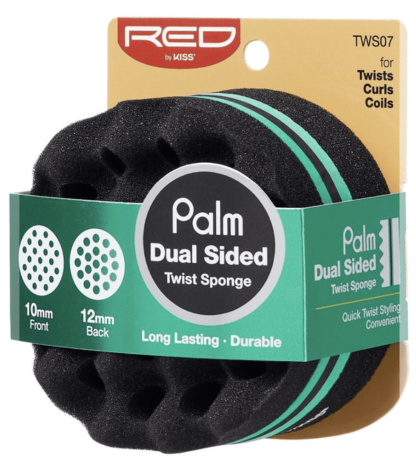 Red by Kiss Palm Dual Sided Twist Sponge #TWS07