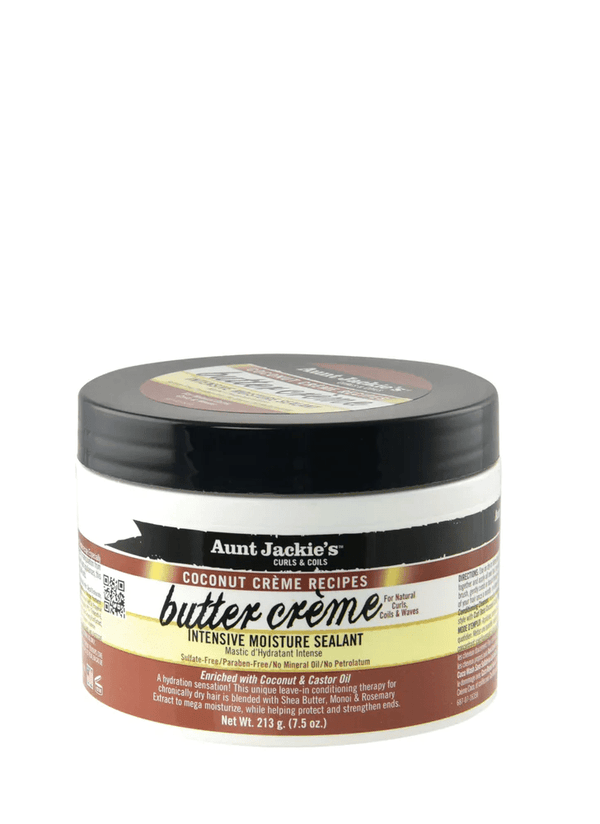 Aunt Jackie's Coconut Butter Crème – Intensive Moisture Sealant 7.5 oz