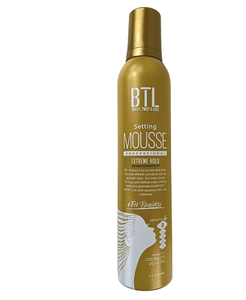 BTL Extreme Hold Setting Mousse Enhanced Moisture - Gold 12 fl oz