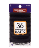 RED Elastic Band 36/ct, 2mm, Black