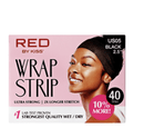 Red Wrap Strip Black 2.5" -